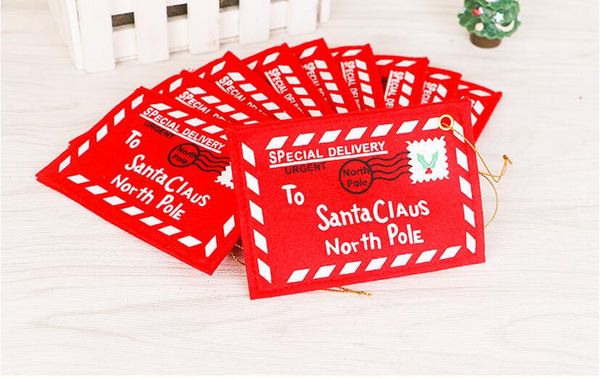 

2016 christmas tree pendant. non woven envelope. christmas cards. card bag. christmas items christmas decorations.christmas envelope