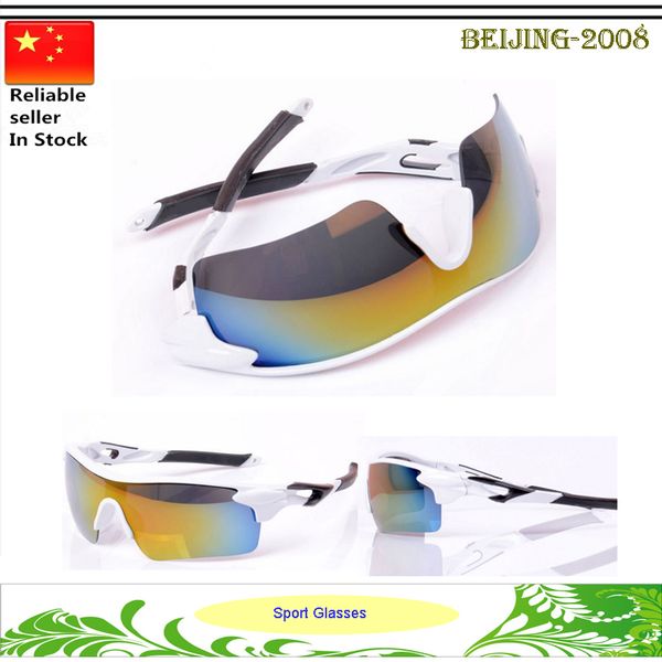 

бренд мужчины велосипед спорт солнцезащитные очки велоспорт очки велоспорт езда на велосипеде защитные очки прохладный велоспорт очки uv400, White;black