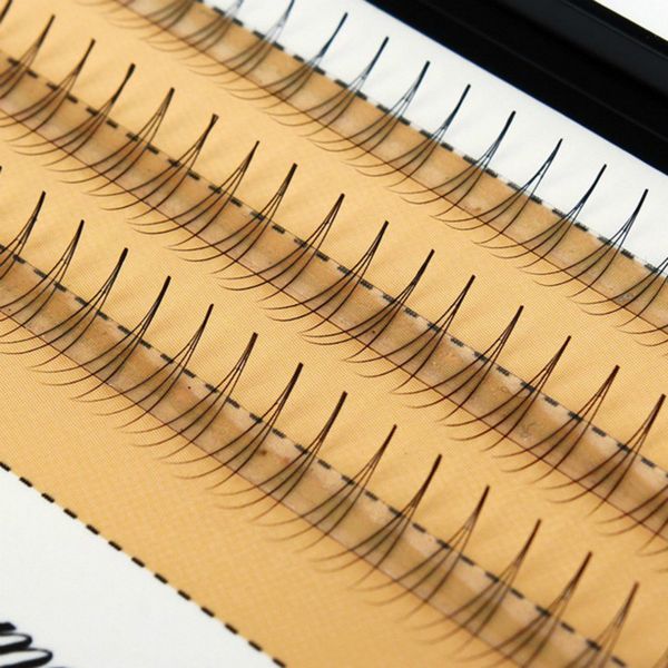 

1 set 6/8/9/10/11/12/14mm 0.07 c curl 3d individual mink false eyelashes extension soft black