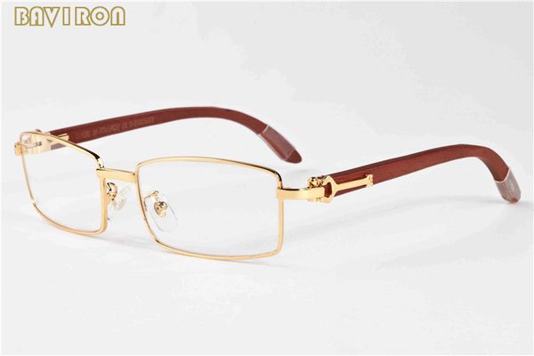 

with box 2020 fashion mens sunglasses wood legs sport buffalo horn glasses gold silver full rimmed female sunglasses lunettes gafas de sol