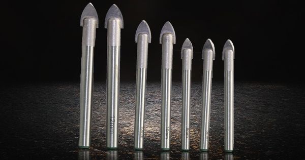 

7pcs set hard alloy steel diamond ceramic tile glass hole opener drill bits 3-12mm hans10001