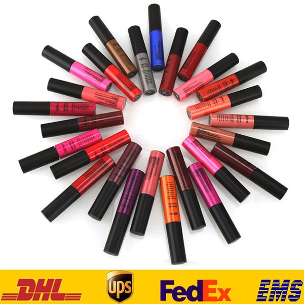 

new non-fade qi34waterproof matte lipstick velvet lip gloss long lasting liquid lip sticks makeup beauty tools 34 color gd-l02