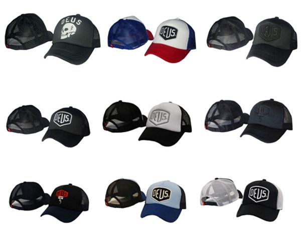 

Оптовая Casquette шапки дальнобойщик snapback Cap черный мотоциклы сетка бейсболка Дворец