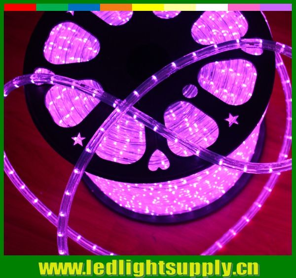 

50m 164ft 24v 2wire 1 2 039 039 12mm round led chri tma light waterproof rainbow rope outdoor ribbon trip clear pvc tube light 36led