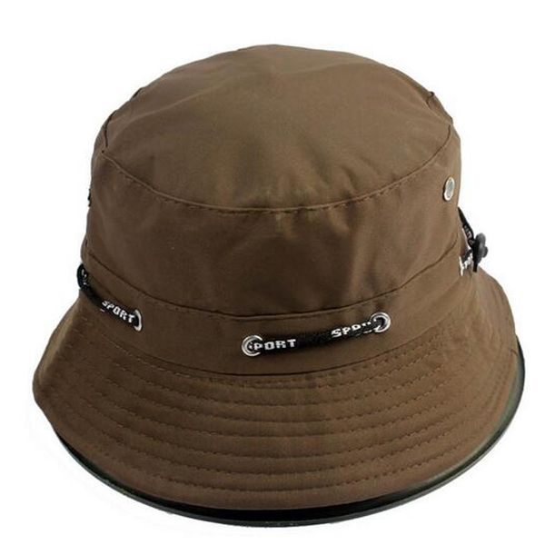 

10pcs/lot hat summer fashion outdoor fisherman hat bucket beach basin foldable sun cap mxqtu, Blue;gray