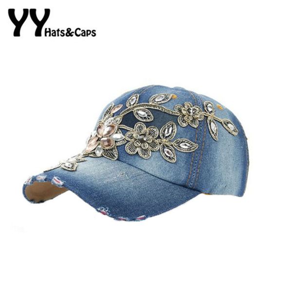 

2016 весна новый блестящий мода женщины Алмаз цветок бейсболка Леди горный хрустал