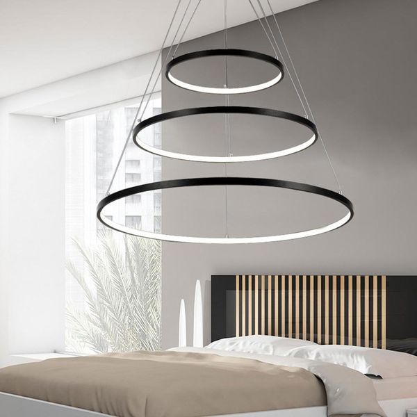 Led Hangelampe Modern 3 Ring Rund Design Esszimmerlampe Wohnzimmerlampe Esstischlampe Beleuchtung Leuchte Acryl Metall Copper Pendant Lights Island Pendant Lighting From A2540184 193 97 Dhgate Com