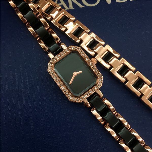 

топ дизайн женские часы высокое качество стальной браслет цепи роскошные sexy квадратный циферблат лицо леди наручные часы нобелевская женск, Slivery;brown