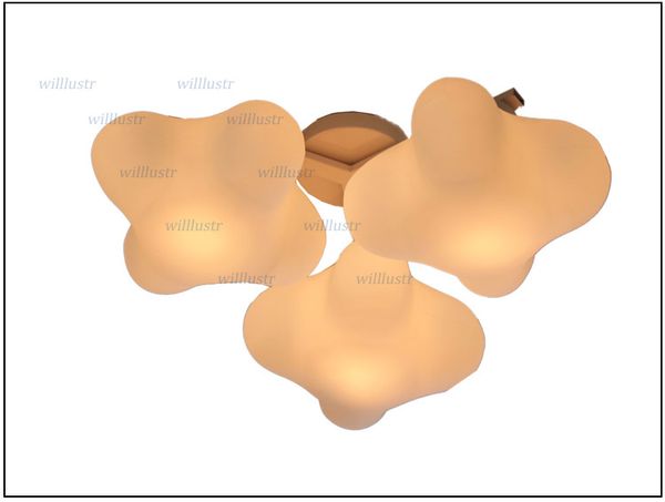 

foscarini qua s novelty brief glass wall lamp ceiling light living room wall light 3 heads/4 heads foscarini qua s 421 3c