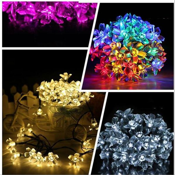 

экологию свет рождества 50 led rgb струны solar led струна bubble дождь болл лампа светой пробка xmas свадьбы лампа солнечного свет