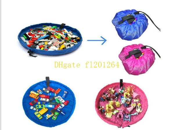 20 pcs Frete Grátis 45 CM Tamanho Pequeno Crianças Crianças Brinquedos de armazenamento Orangizer Bag Para Família Piquenique Car Baby Beach Play Mats