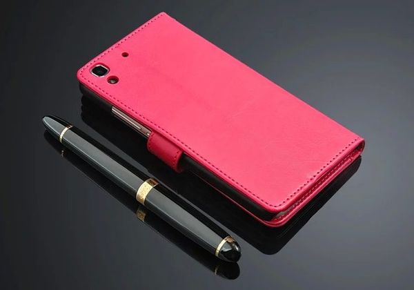 

card holder cover case for huawei ascend y6 pu leather phone case ultra thin wallet flip cover for huawei honor 4a 5.0-inch