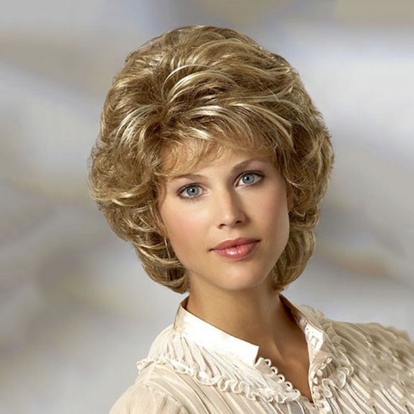 Hot Sell Cheap Heat Resistant Synthetic African American Blonde
