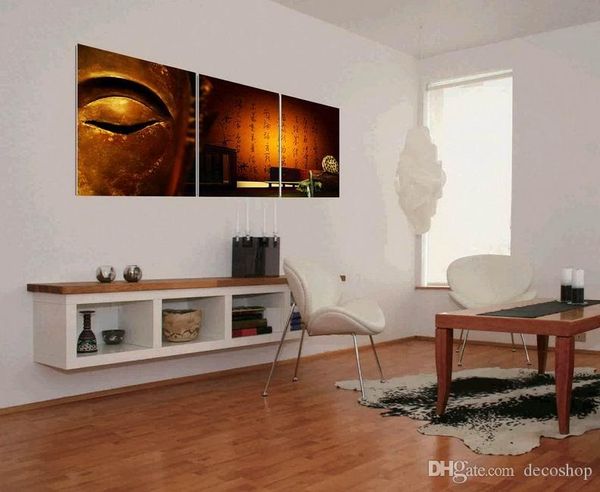 

contemporary feng shui painting wall art print on canvas buddha zen arts home decor set30244