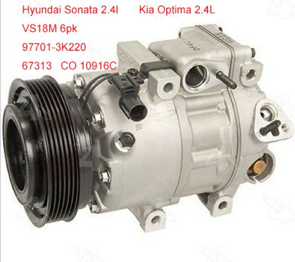 

высокое качество vs18 для хендай соната киа оптима компрессор кондиционера 97701-3k220 со 10916c 471-6037 10362011