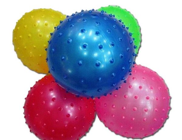 Bestseller Baby Fußmassagerolle Massageball aufblasbarer Spielzeugball Massagegerät Eigenschaften knorriger Massageball kostenloser Versand