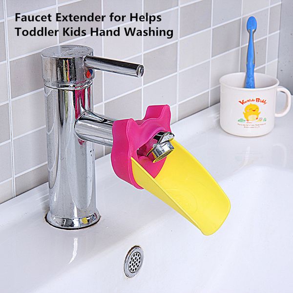2020 Faucets Extender Cute Bathroom Sink Faucet Chute Extender