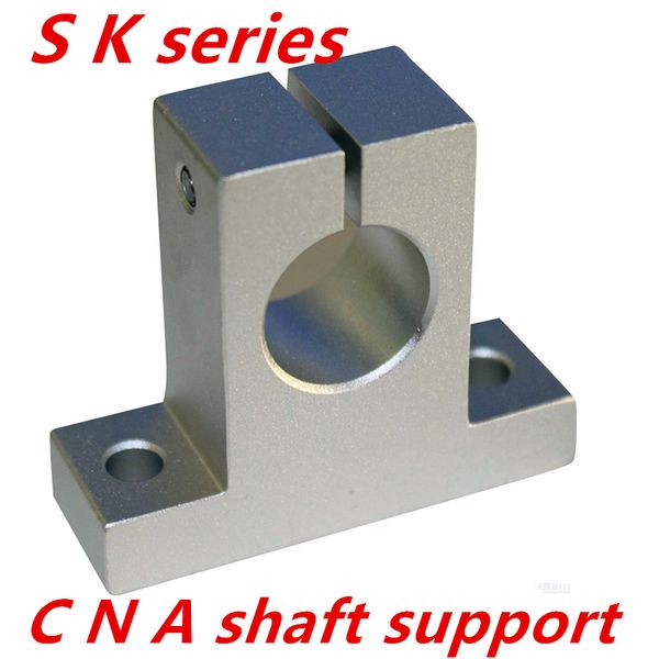 

wholesale- sk20 4 pcs/lot sk20 sh20a 20mm linear shaft support 20mm linear rail shaft support xyz table cnc parts