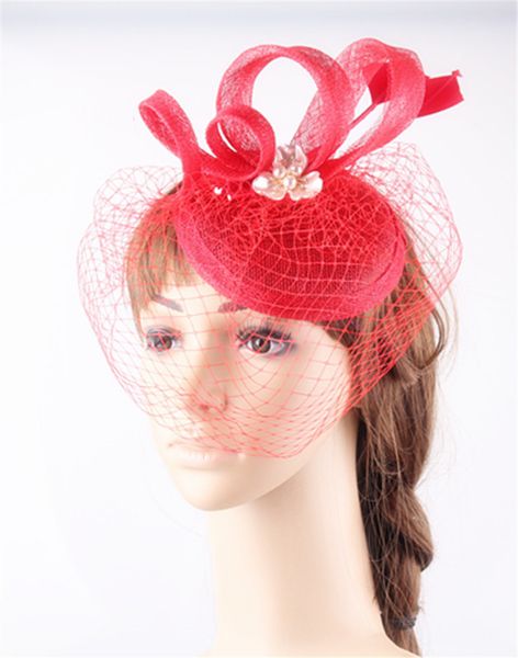 

generous 15 colors available sinamay material fascinator hat headwear race show hair accessories fnr151213, Slivery;golden