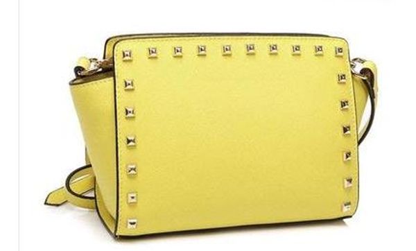 

europe and quality shoulder women's brand high women messenger america rivet bag bag handbag fashion single htegr