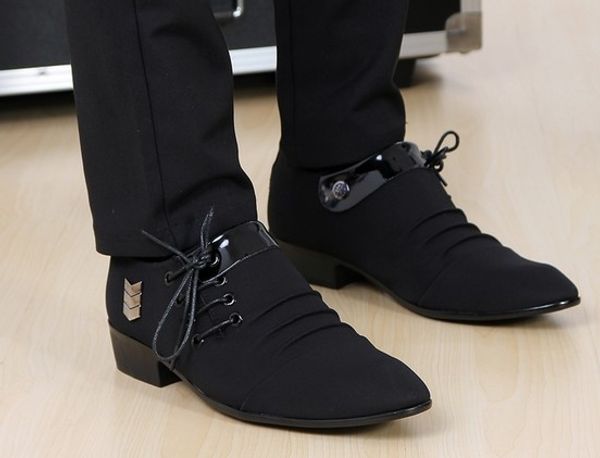 

Лучшие продажи Корея черный шнуровке пряжки cusp обувь платье обувь мужская повсед