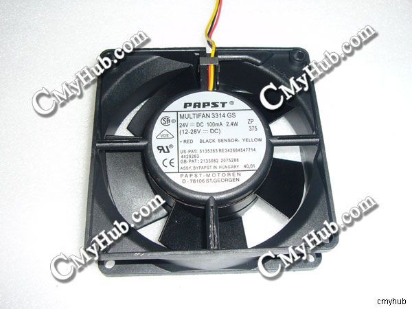 

PAPST MULTIFAN 3314 GS 5135363 4429263 2133082 2075288 вентилятор