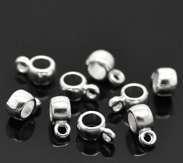 

Кулон клипы кулон застежки посеребренные Бейл бусины для изготовления ювелирных