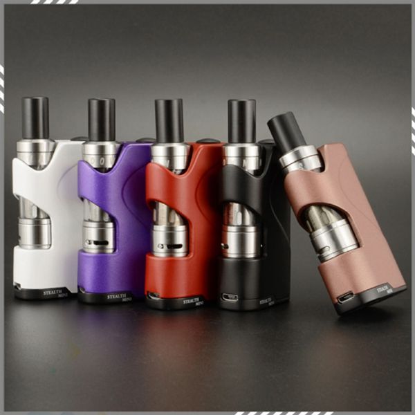 

Authenic Tesla Stealth Mini 45W Kit with 1300mAh Battery with Shadow Mini Tank and Shadow Mini Coil 5 Colors E Cigarette DHL Free