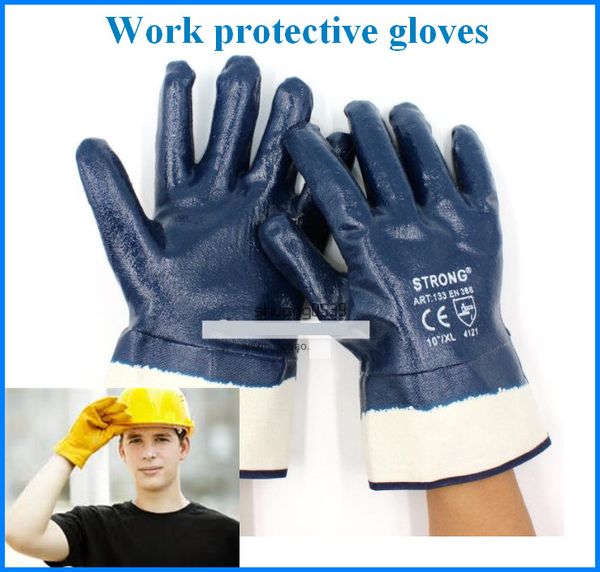 

working protection gloves waterproof oil proof safety work security protective staff workers welding moto glove out225