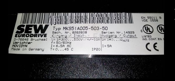 

водитель сервопривода mks51a005-503-50