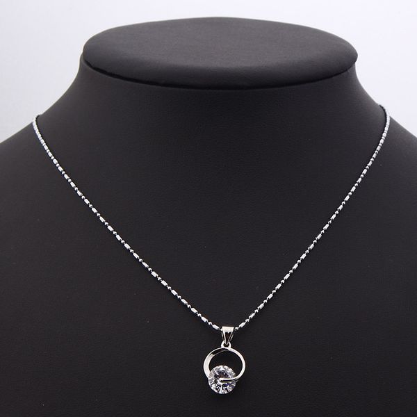 

925 silver necklace with diamond pendant, love magic cube, noble and delicate for women, and high quality