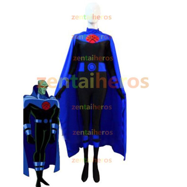 

justice lords martian manhunter superhero costume spandex female halloween cosplay costumes zentai suit ing, Black;red