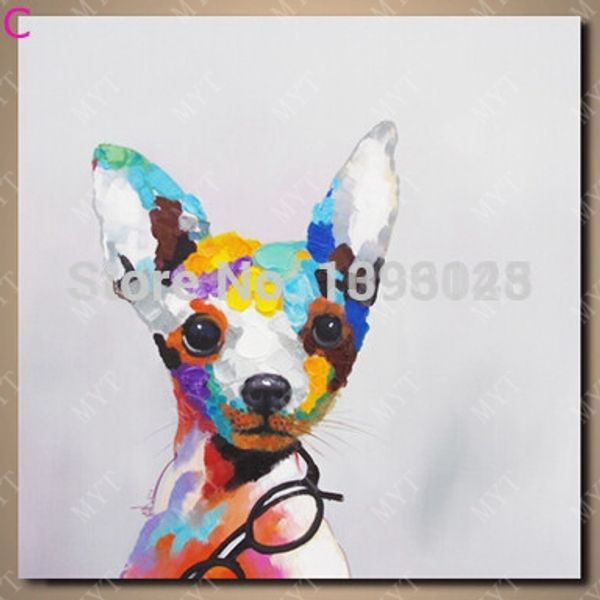 2019 Canvas Wall Art Painting For Bedroom Wall Decor Cheap Price Pop Art Dog Images Modern Dog Painting From Ouweili 6 36 Dhgate Com