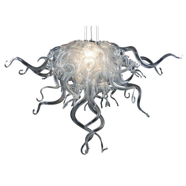 Modern Black Glass Chandelier S And Promotions Get 100 Handmade Blown Glass Black Chandelier Modern Art Decor Home Decoration White Clear Small And Hanging Led