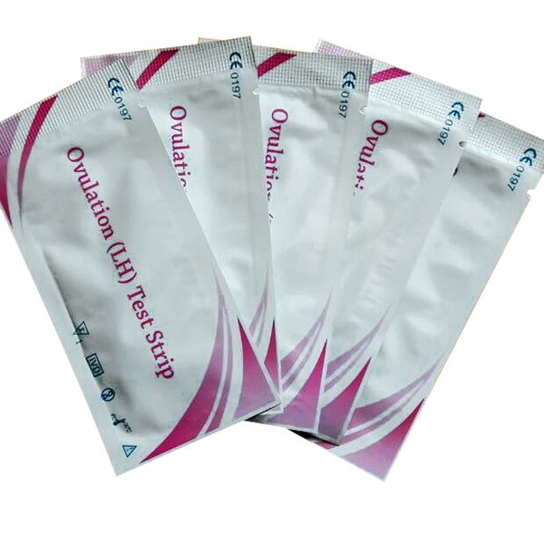 

wholesale lh ovulation test strip 10 miu home use 50 pieces self test kit ce certificate fast