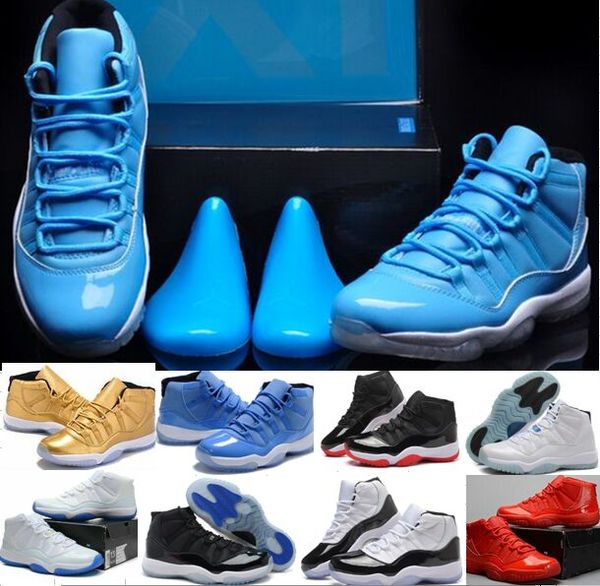 

2018 Gamma Blue Мужские баскетбольные кроссовки Дешевые 11 Spaces Jams спортивная обувь Высочайшее качество 11s Chicago Gym Красные кроссовки 35 47