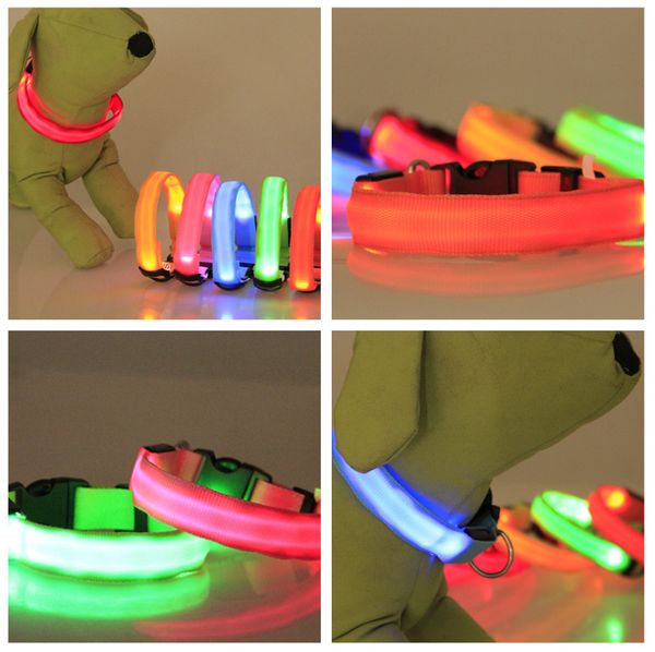 

Рождественские подарки Собака LED воротник Hot XS / S/M/L / XL для Snoopy LED мигающий свечение