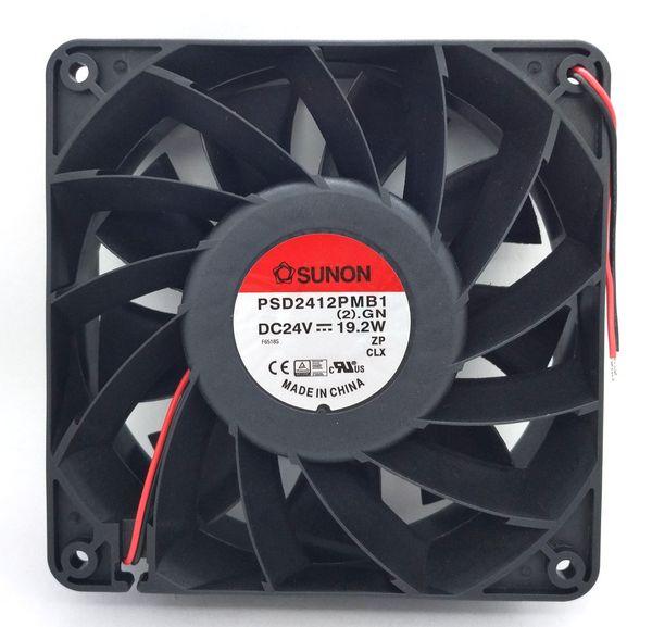 

новый оригинальный тайвань sunon psd2412pmb1 2 .gn 24v 19.2 w 120 * 120 * 38mm инвертор обматывает высокий охлаждающий вентилятор