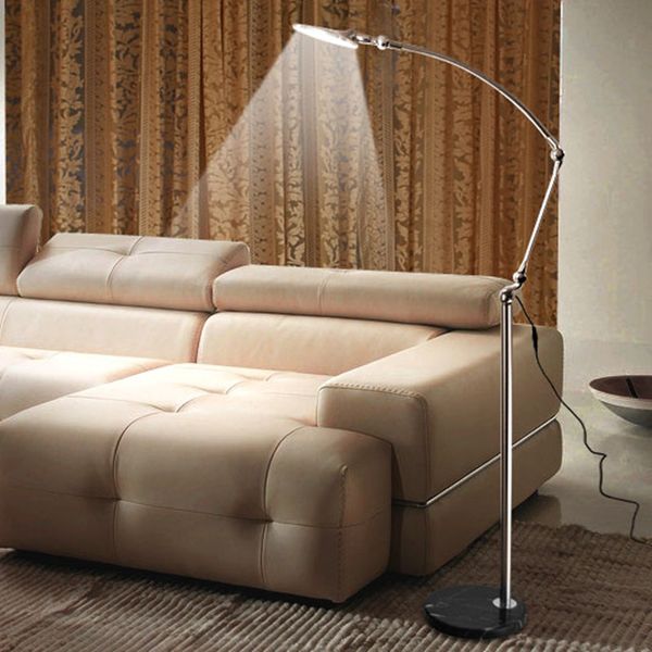 2019 Modern Led Floor Lamps Flexible Long Arm Desk Light Led Eye Protect Floor Reading Lamp 5000 5500k White Light For Office From Selectedlighting