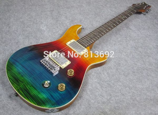 

electric guitar, rainbow, guitar, ps12