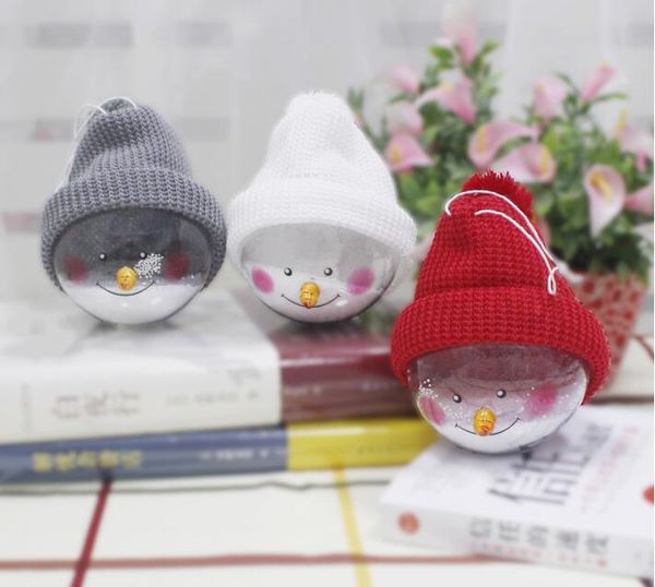 Acheter Haute 15cm Boule De Noël Dessin Animé Boule En Plastique Fête Fournitures De Fête Décorations De Noël Arbre De Noël Ornement De 4523 Du