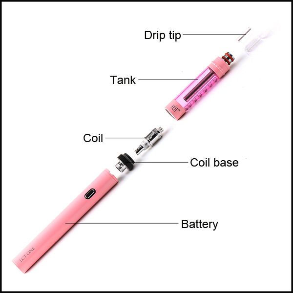 

100% Genuine ECT ONE Replacement Coil 0.8ohm Support 20W for 1.3ml ECT ONE Tank ECT ONE Vape Pen Kit