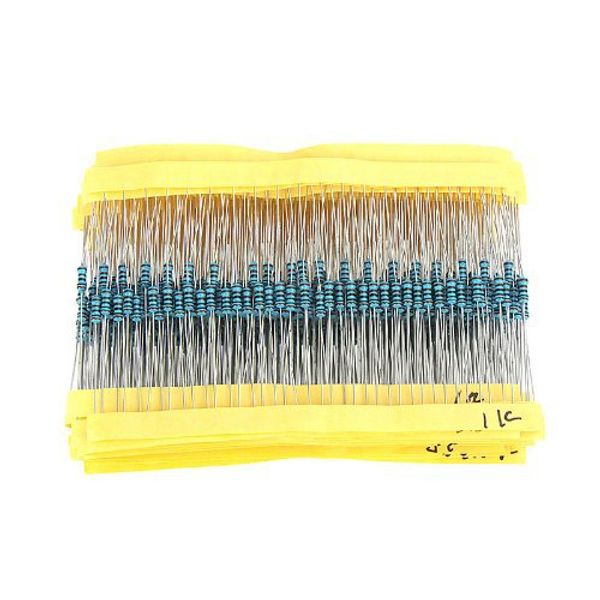 

wholesale-600 pcs 1/4w 1% 30 kinds each value metal film resistor assortment kit set resistor pack resistores for arduino