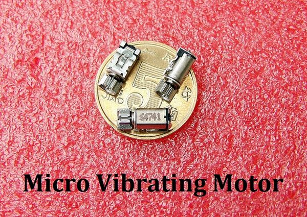 100 teile/los 4,1*10,3mm MM Ultra Micro Vibration Motor Rotor motor DC Massager motor 1,5-3 V elektromotor