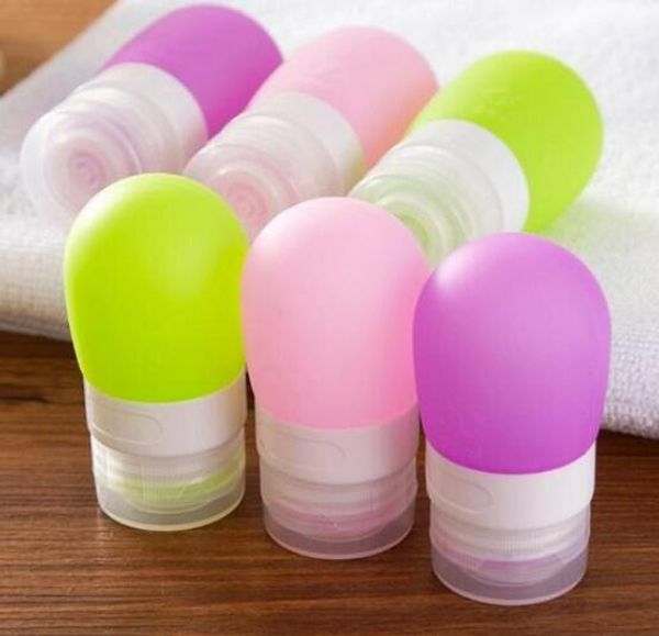 

здоровье 38 мл портативный мини силиконовые бутылки путешествия лосьон очки шампунь контейнер многоразового бутылки