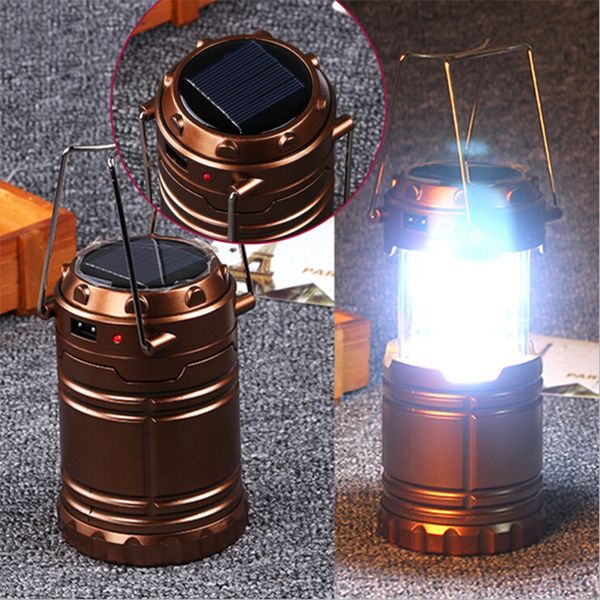 

многофункциональный 6 светодиодов портативный свет складной солнечное зарядное устройство кемпинг фонарь палатка огни светодиодный фонарик д