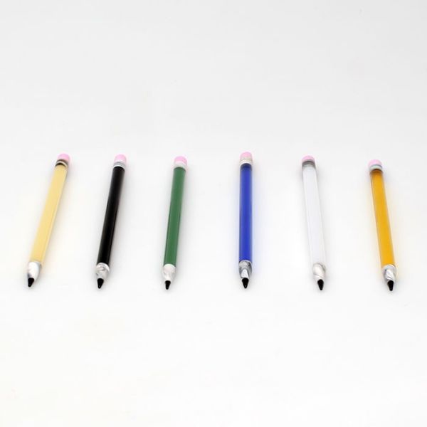 

Glass Dabber Pencil Shape Style Pyrex Tool Picker Pencil 5.5 Inch Glass Pyrex Smoking Bongs For Glass Water Bong Pipes Random color