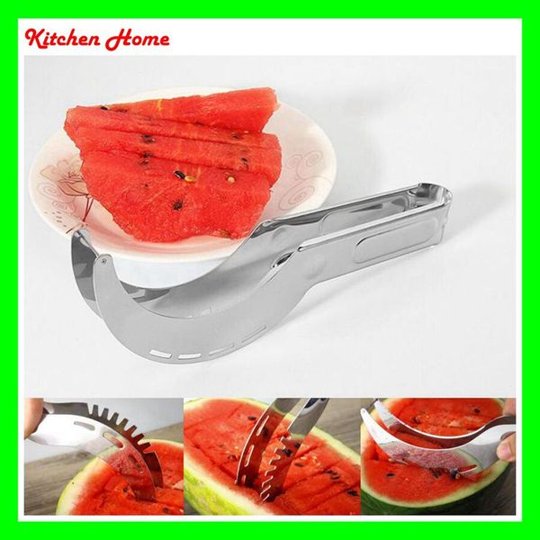 

stainless steel watermelon cutters watermelon slicers kitchen fruit cutters fruit peelers server corer pratical kitchen watermelon tools