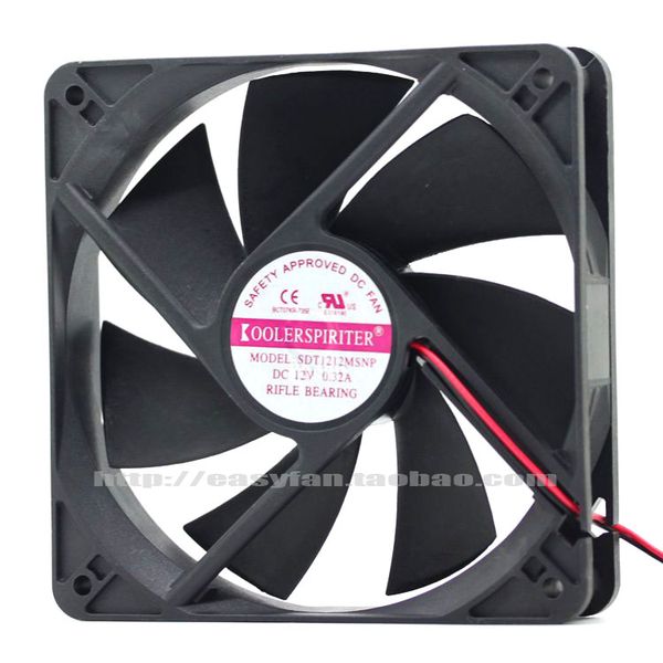 

Новый оригинал для COOLERSPIRITER SDT1212MSNP 12 в 0.32 A 12 см 120*120*25 мм вентилятор охлаждения