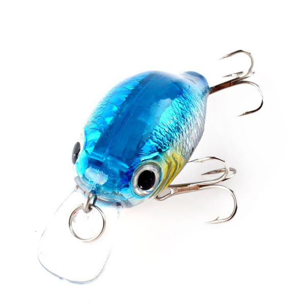 

New 10pcs 6cm 8.5g Chubby fish Hard plastic lures fishing hooks Fishhooks 3D Eyes Fishing baits 6# Hook Artificial Pesca Tackle Accessories